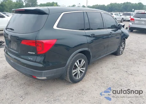 2016 Honda Pilot Ex-L from USA, damaged, VIN 5FNYF6H59GB110593